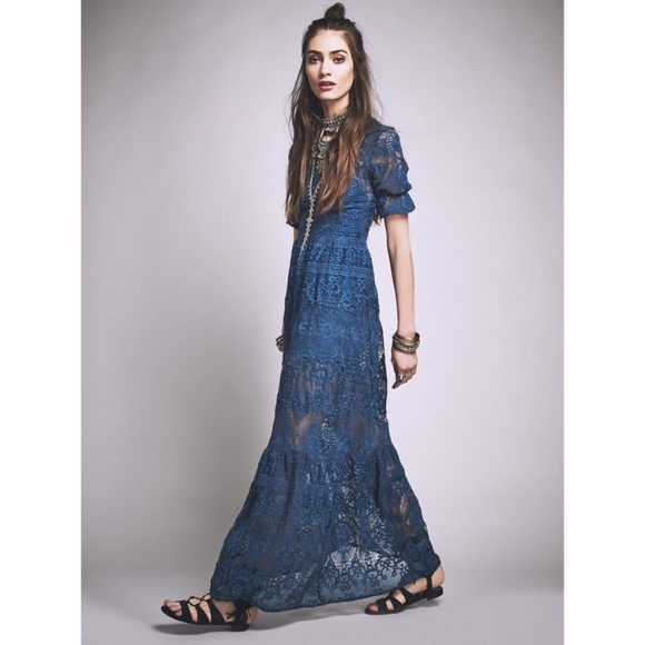 RARE For Love and Lemons Sienna Maxi Dress - Picture 3 of 10